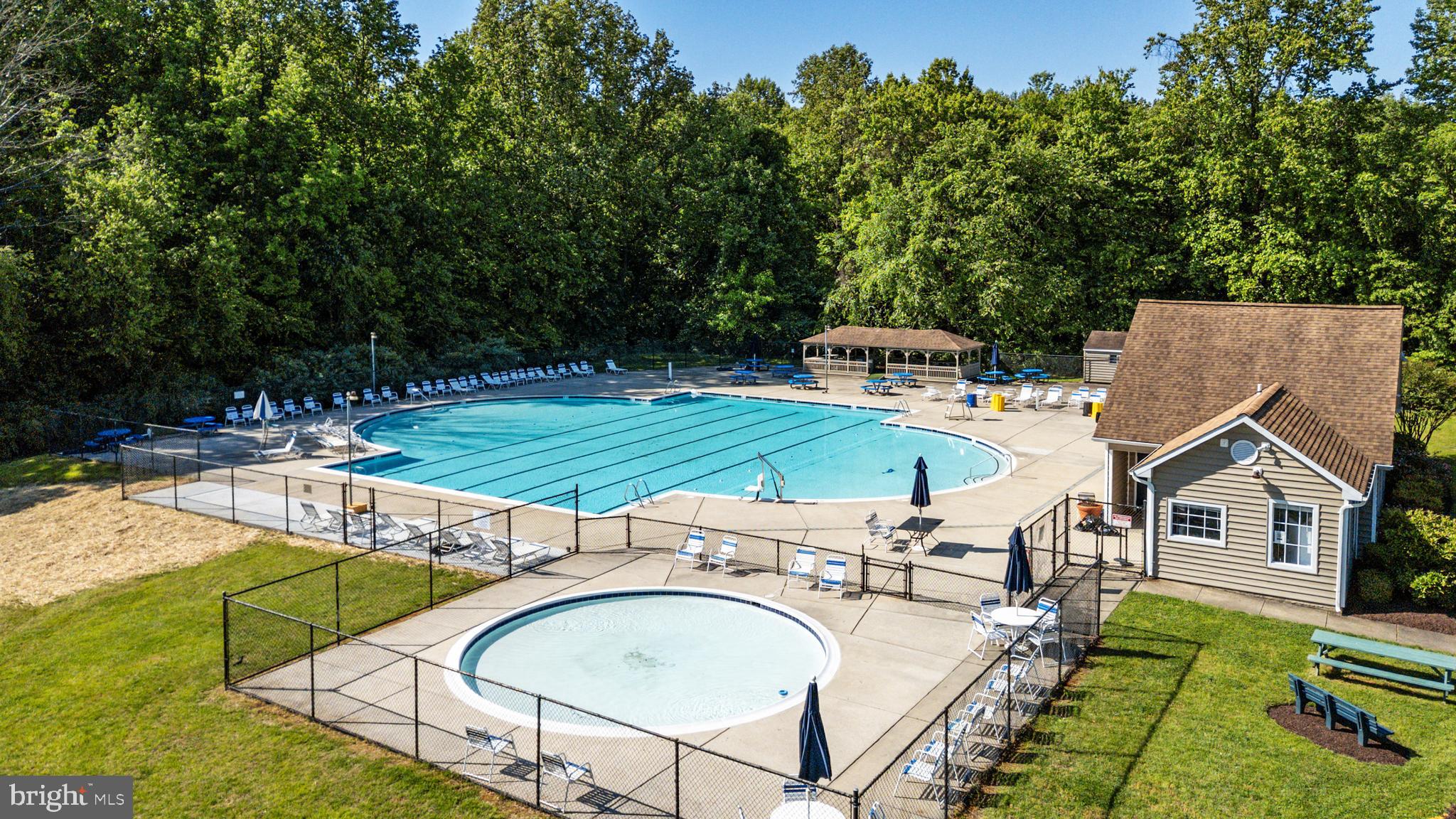 2333 Manomet Court Crofton, MD 21114 - Photo 42 of 44 swimming pool view with a seating space