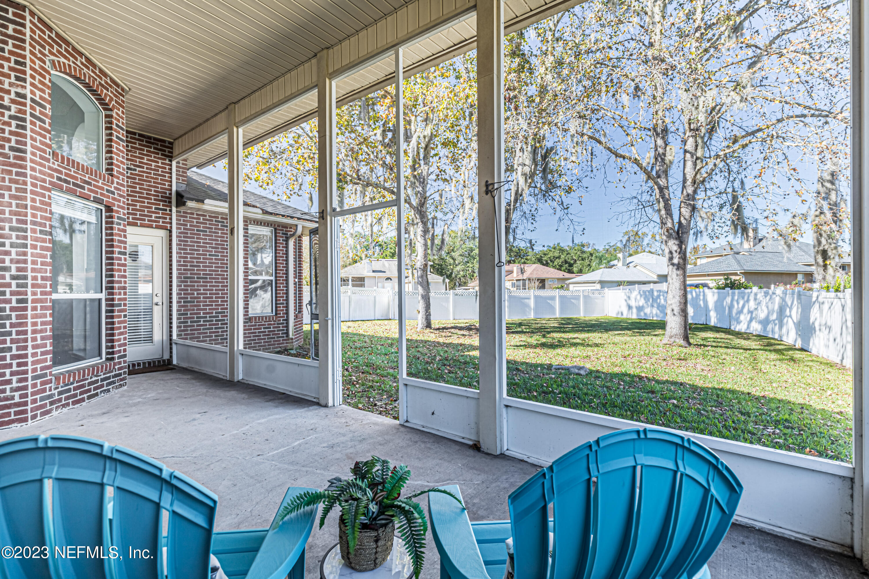 3795 Bedford Drive Middleburg, FL 32068 - Photo 36 of 54 a view of a porch with a backyard