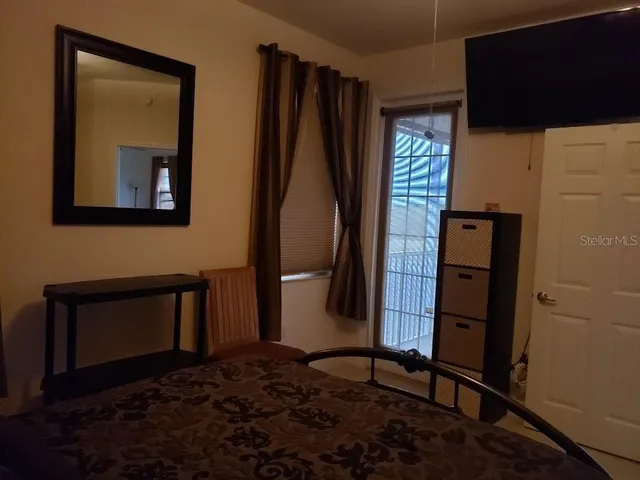 a view of front door