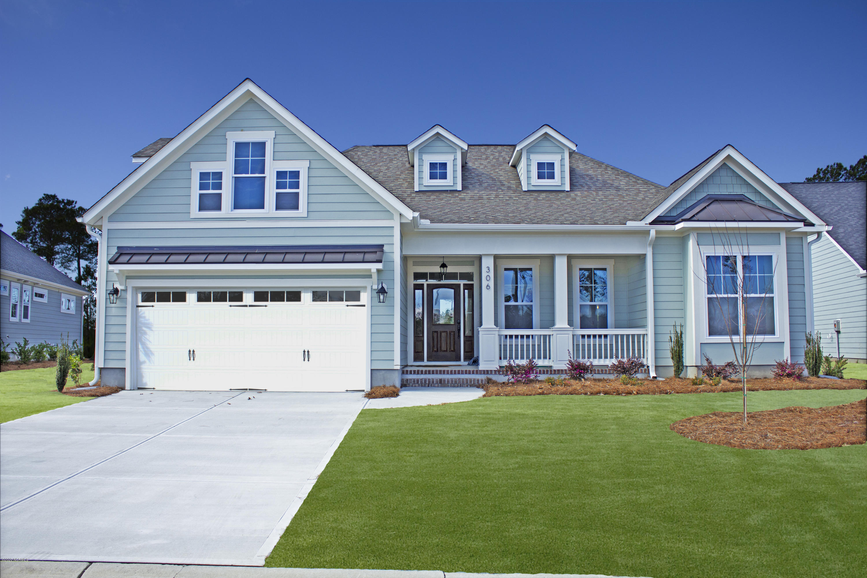 306 Lake Firefly Loop Holly Ridge, NC 28445 - Photo 1 of 13 Front Elevation
