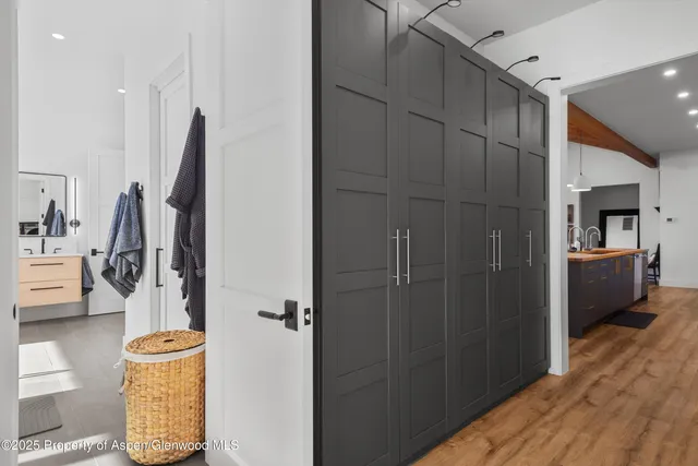 a view of walk in closet