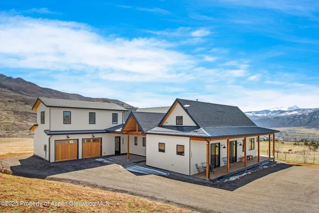 front view of a house with a view of a house
