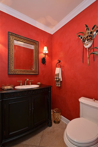 833 North Inverway Road Inverness, IL 60067 - Photo 14 of 25 a bathroom with a toilet sink and mirror
