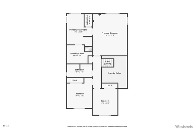 a picture of a floor plan