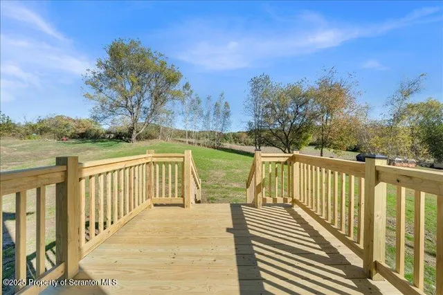 a view of a balcony with lake view
