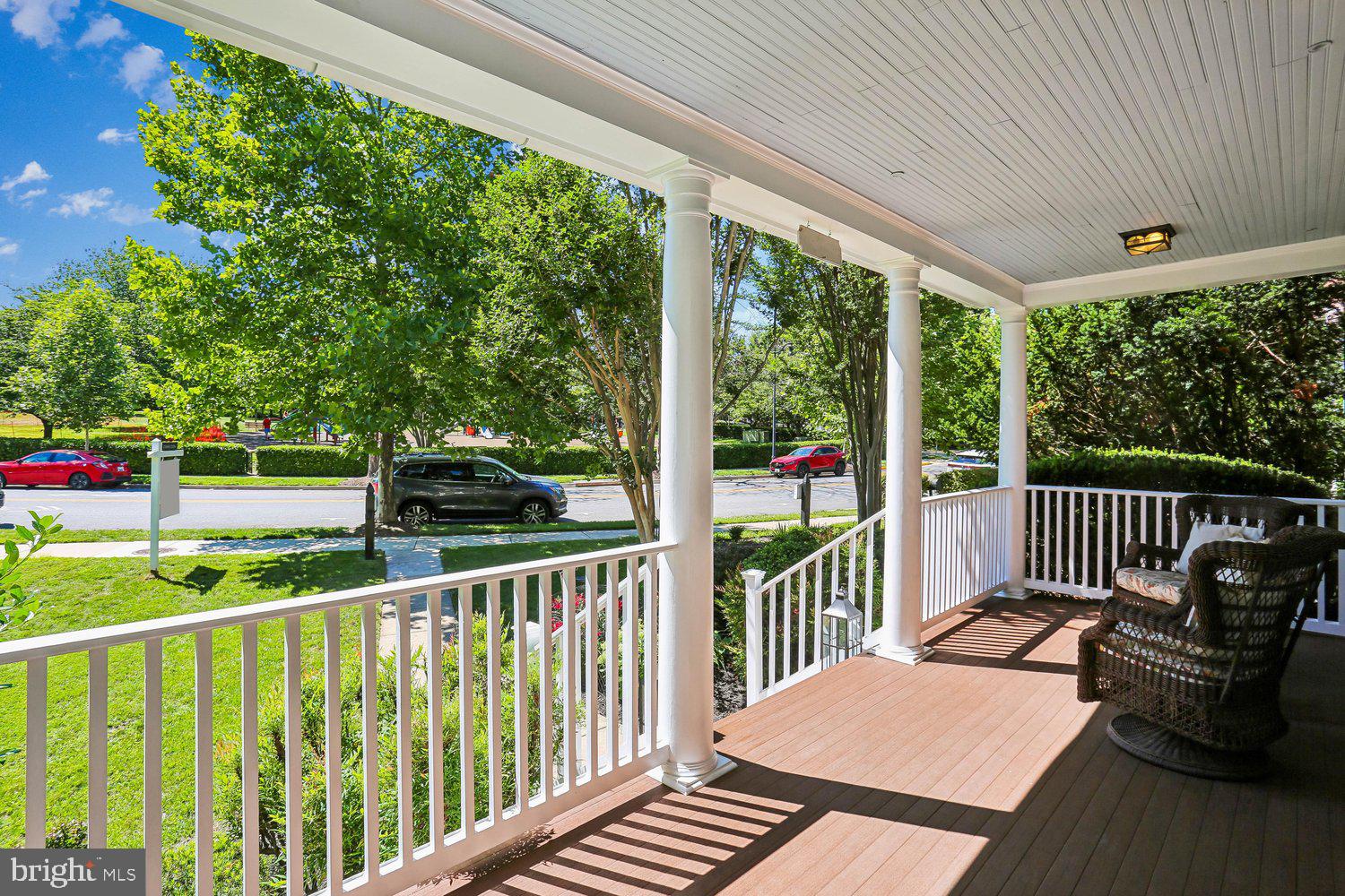 465 Tschiffely Square Road Gaithersburg, MD 20878 - Photo 3 of 74 Front porch overlooking Kentlands greenspace