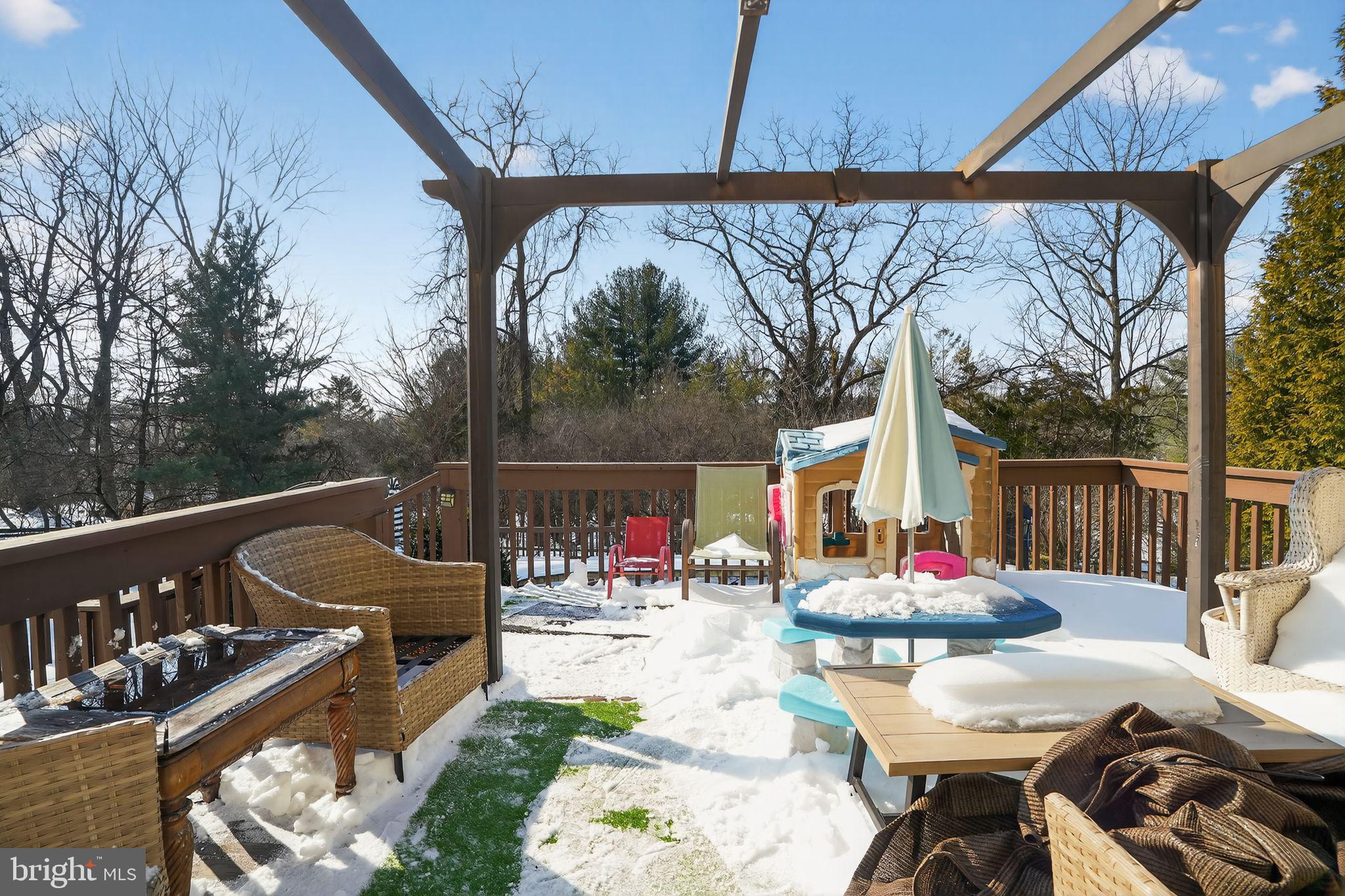 1021 Sage Road West Chester, PA 19382 - Photo 36 of 41 Large Deck with Pergola