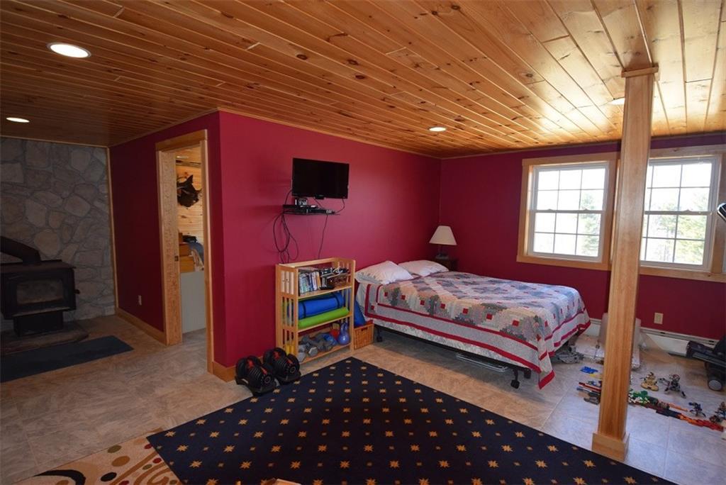 87 Sweet Road Lincoln, ME 04457 - Photo 25 of 35 Lower level family room serves as an...