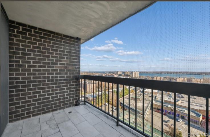 2 Bay Club Drive, Unit 17Z2 Queens, NY 11360 - Photo 16 of 17 a view of balcony with city