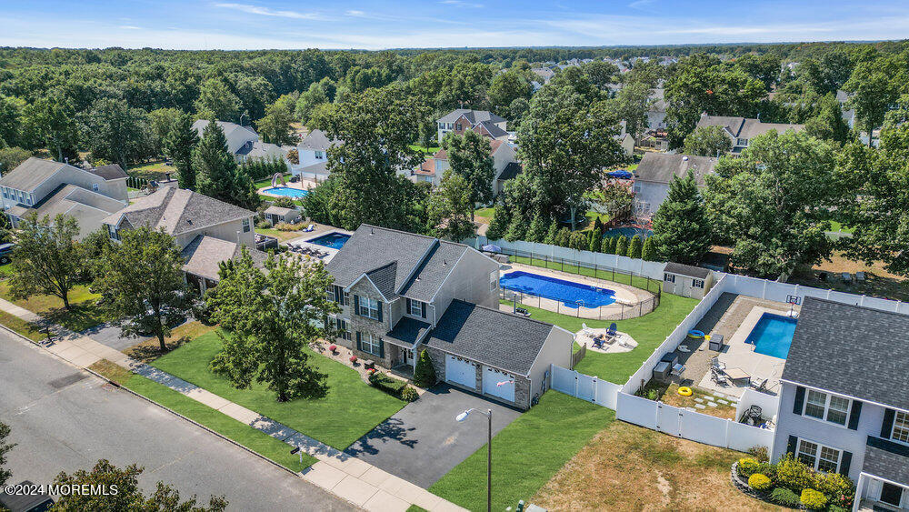 7 Andrew Street Howell, NJ 07731 - Photo 55 of 57 an aerial view of a house with a garden