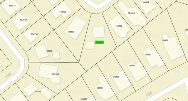 a white building with glass door