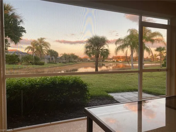 a view of a backyard of the house