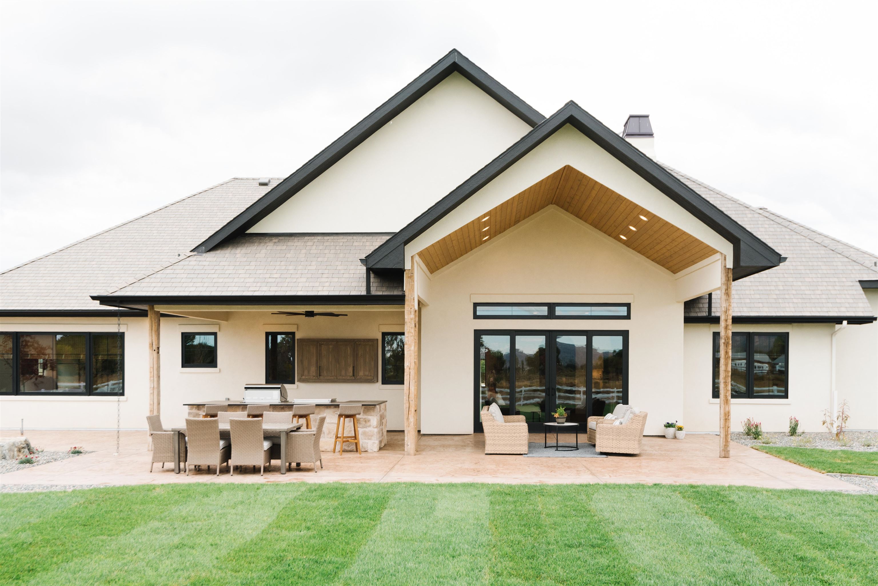 983 Farm House Road Grand Junction, CO 81505 - Photo 28 of 34 a front view of house with yard and outdoor seating