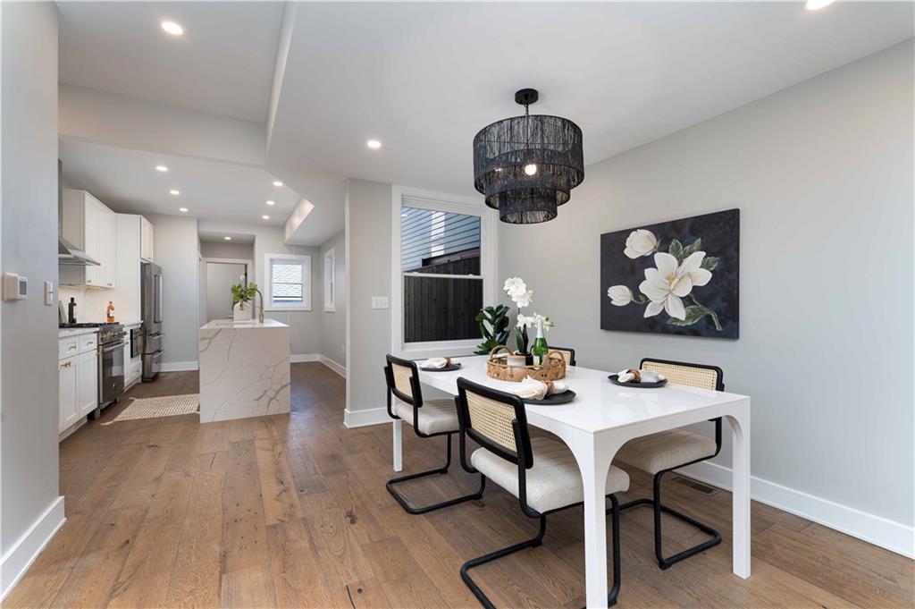 712 Cedar Avenue Pittsburgh, PA 15212 - Photo 19 of 25 a view of a dining room with furniture