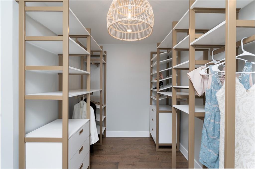 712 Cedar Avenue Pittsburgh, PA 15212 - Photo 9 of 25 a view of walk in closet with clothes and shoes