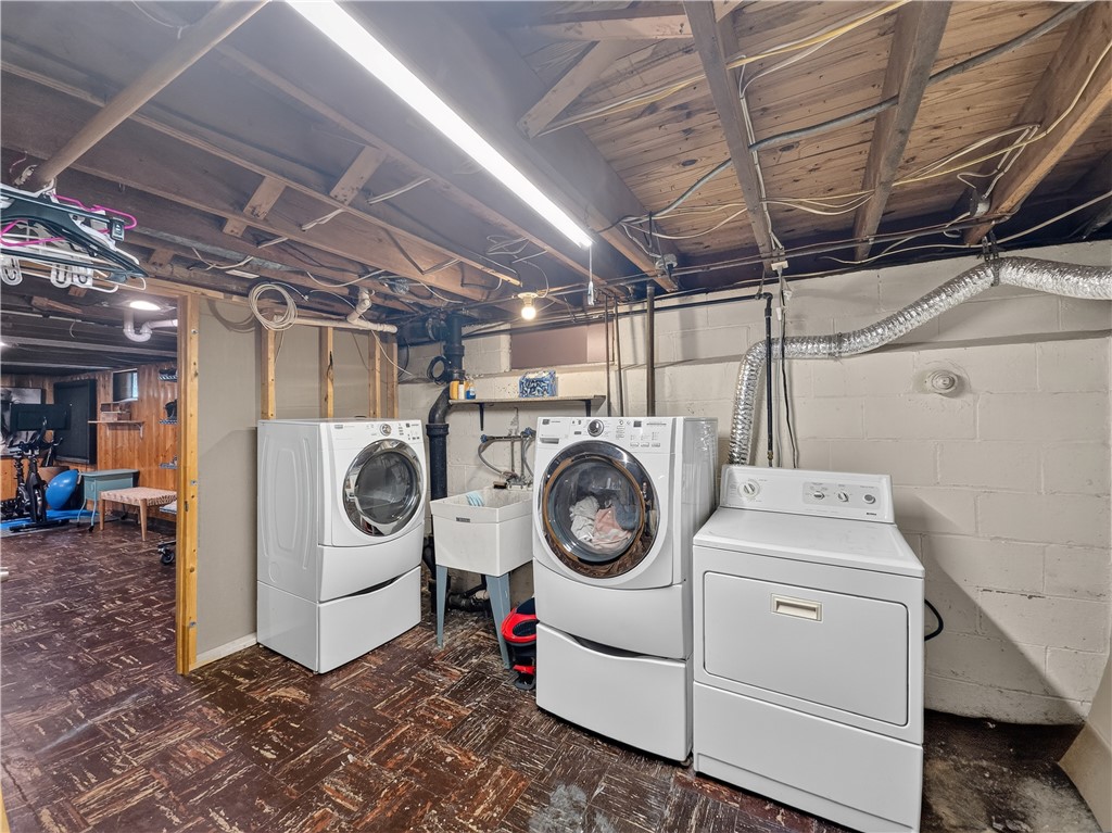215 Belmeade Road Irondequoit, NY 14617 - Photo 38 of 46 Basement Laundry