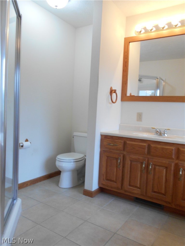 384 Burnfield Road Little Hocking, OH 45742 - Photo 14 of 30 Master bathroom has a stand-up shower...