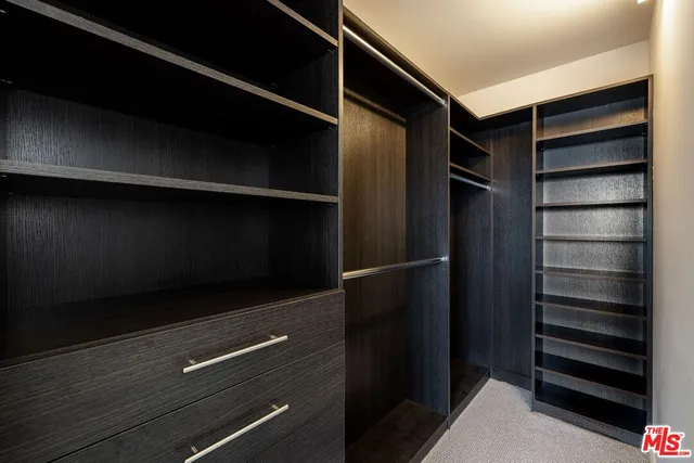 a view of walk in closet