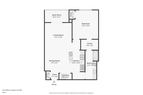 $350,000 | 625 East Mifflin Street, Unit 309, Madison, WI 53703