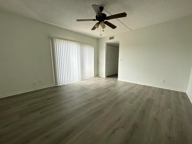 wooden floor in an empty room