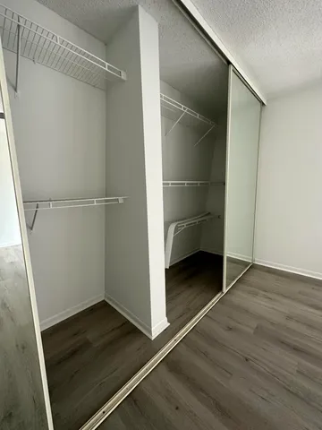 wooden floor in an empty room