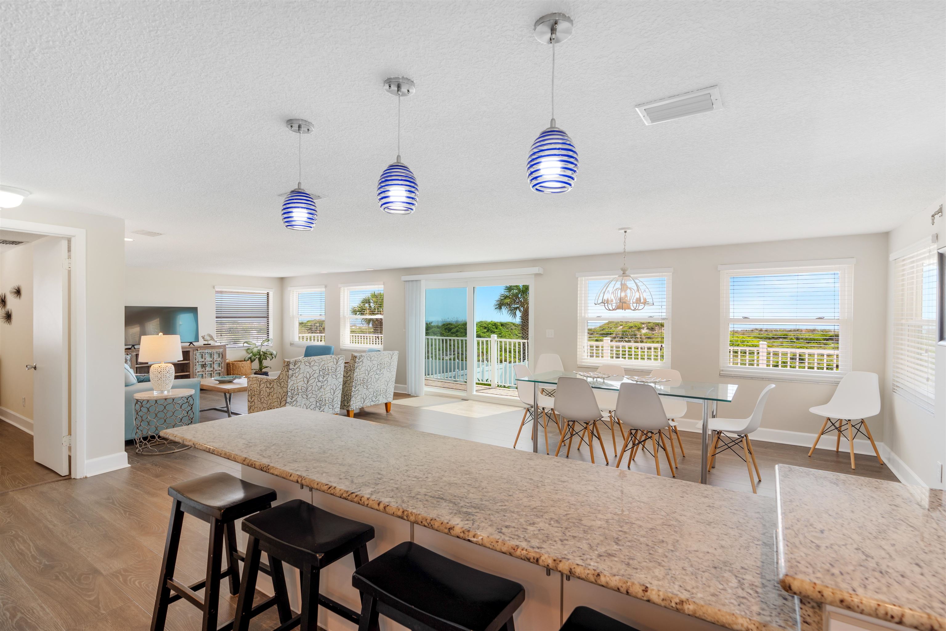 5424 Atlantic View St. Augustine, FL 32080 - Photo 18 of 42 a view of a dining room with furniture window and outside view