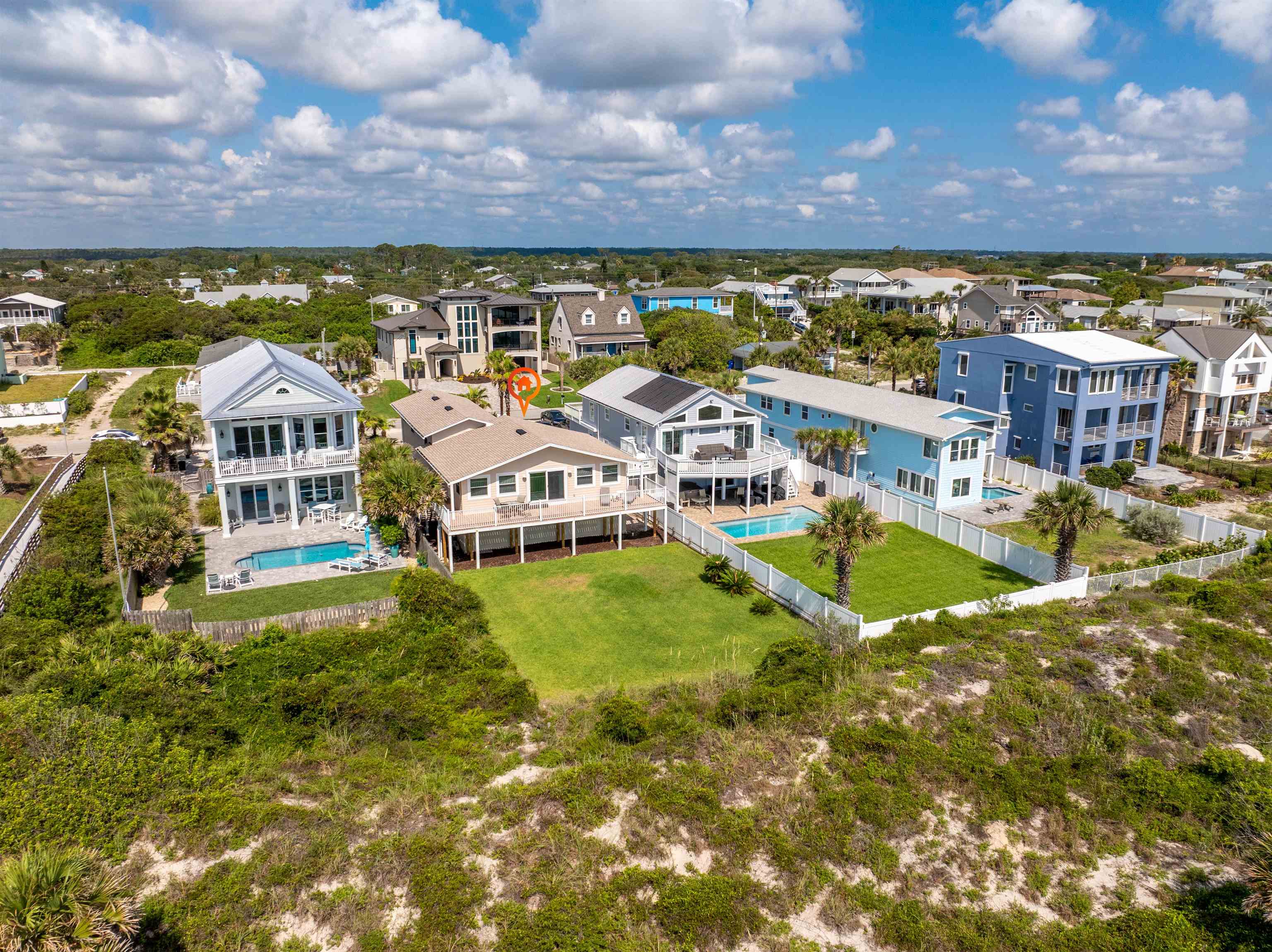 5424 Atlantic View St. Augustine, FL 32080 - Photo 40 of 42 a view of a city with tall buildings
