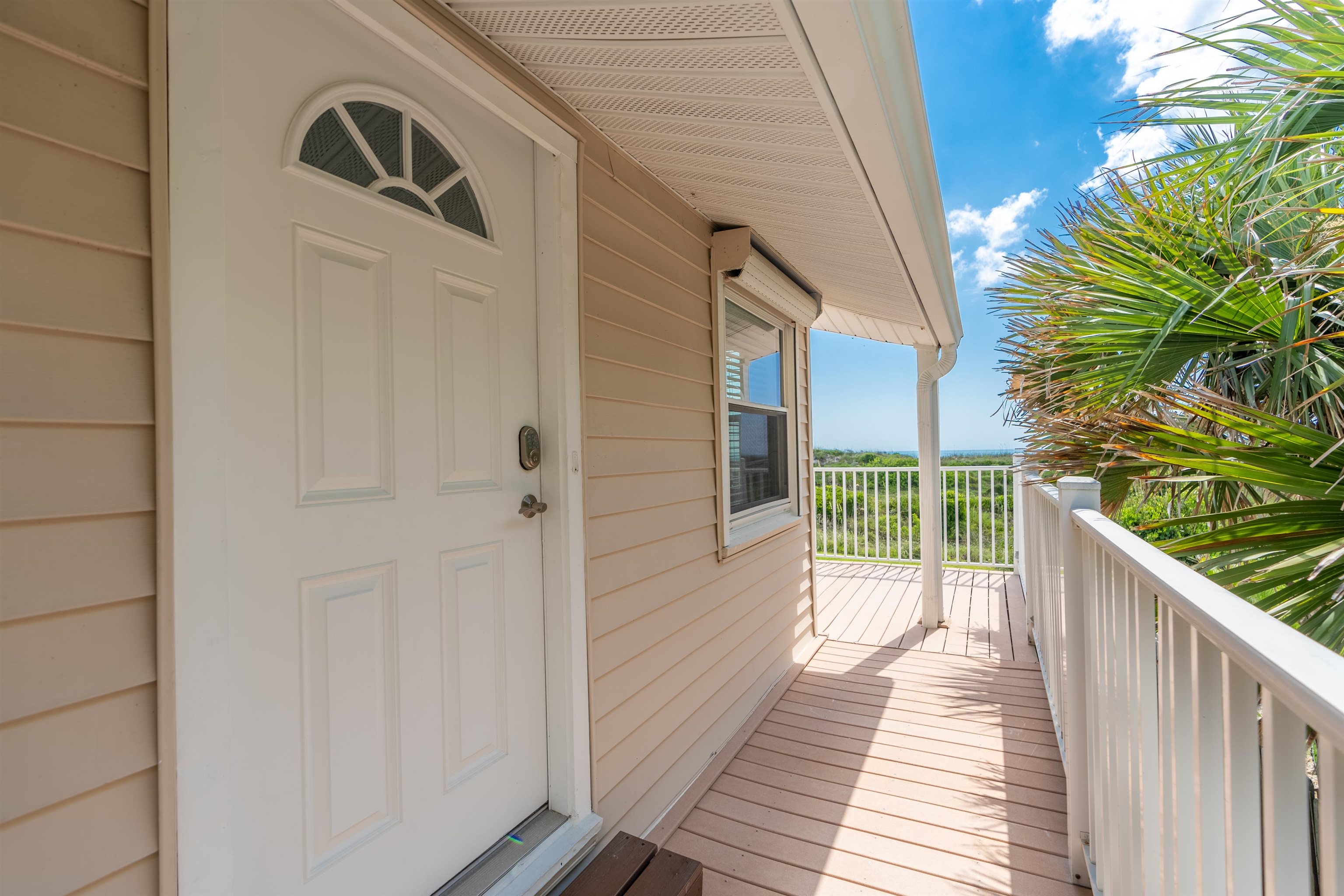 5424 Atlantic View St. Augustine, FL 32080 - Photo 5 of 42 a view of a balcony with wooden floor