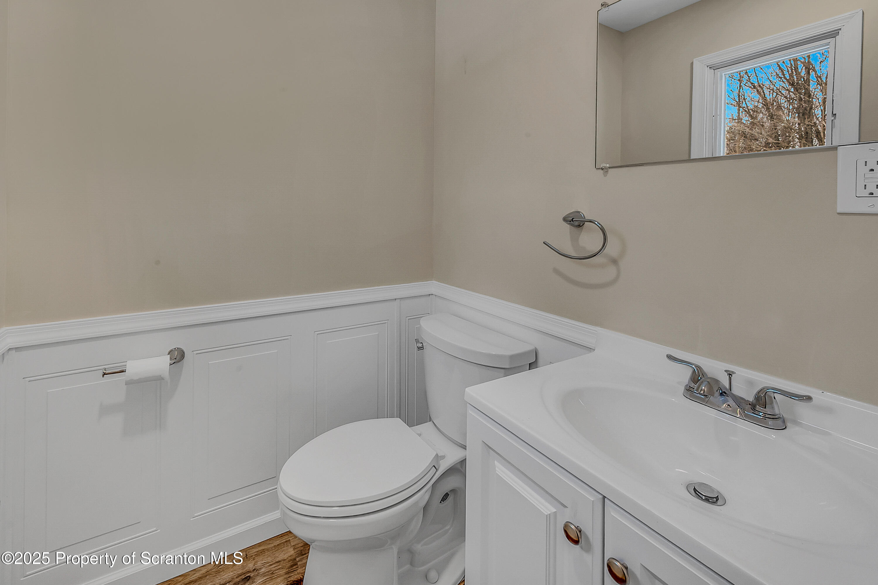 206 Gardner Street Moscow, PA 18444 - Photo 34 of 50 a bathroom with a sink and a toilet
