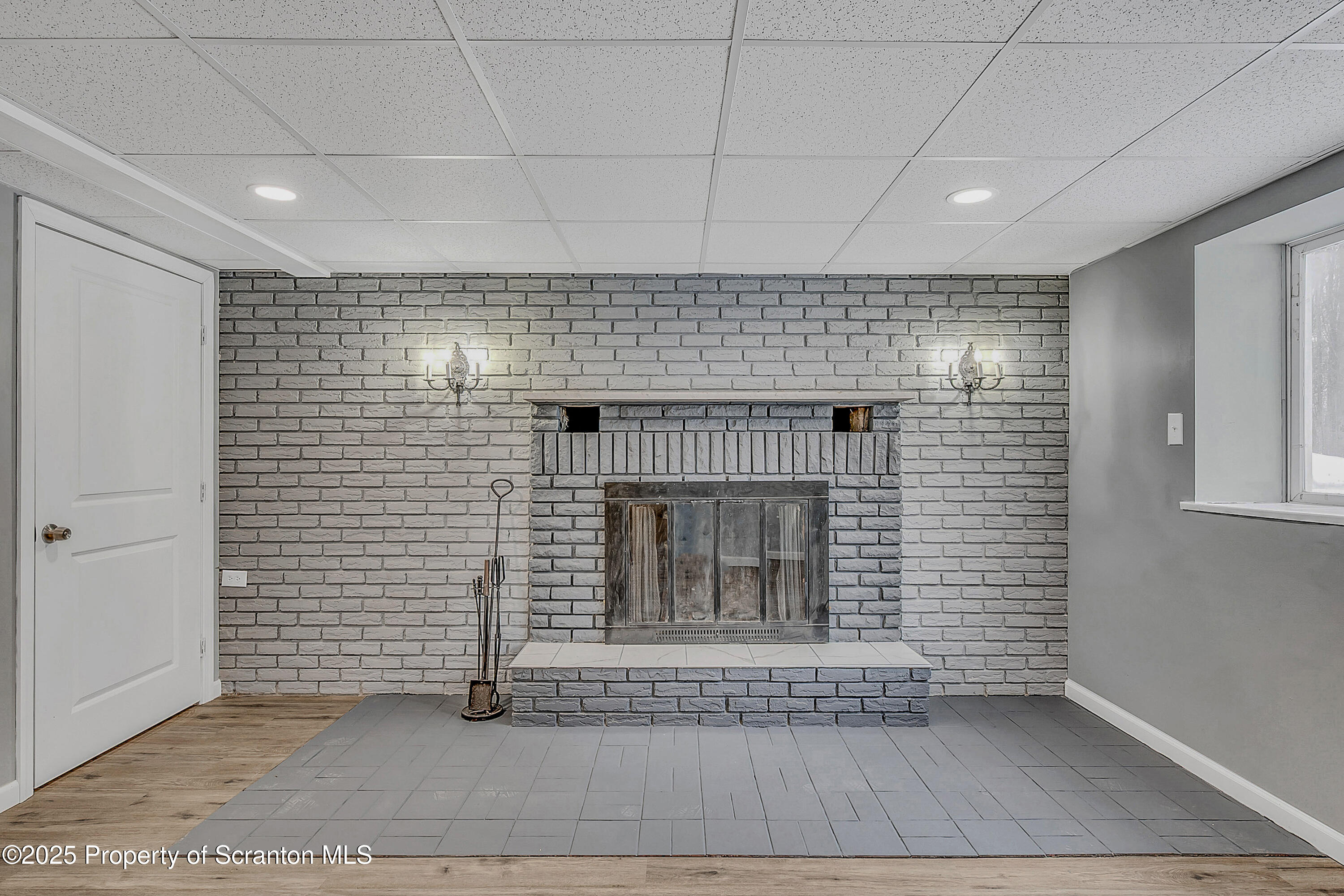 206 Gardner Street Moscow, PA 18444 - Photo 37 of 50 a view of an empty room with a fireplace