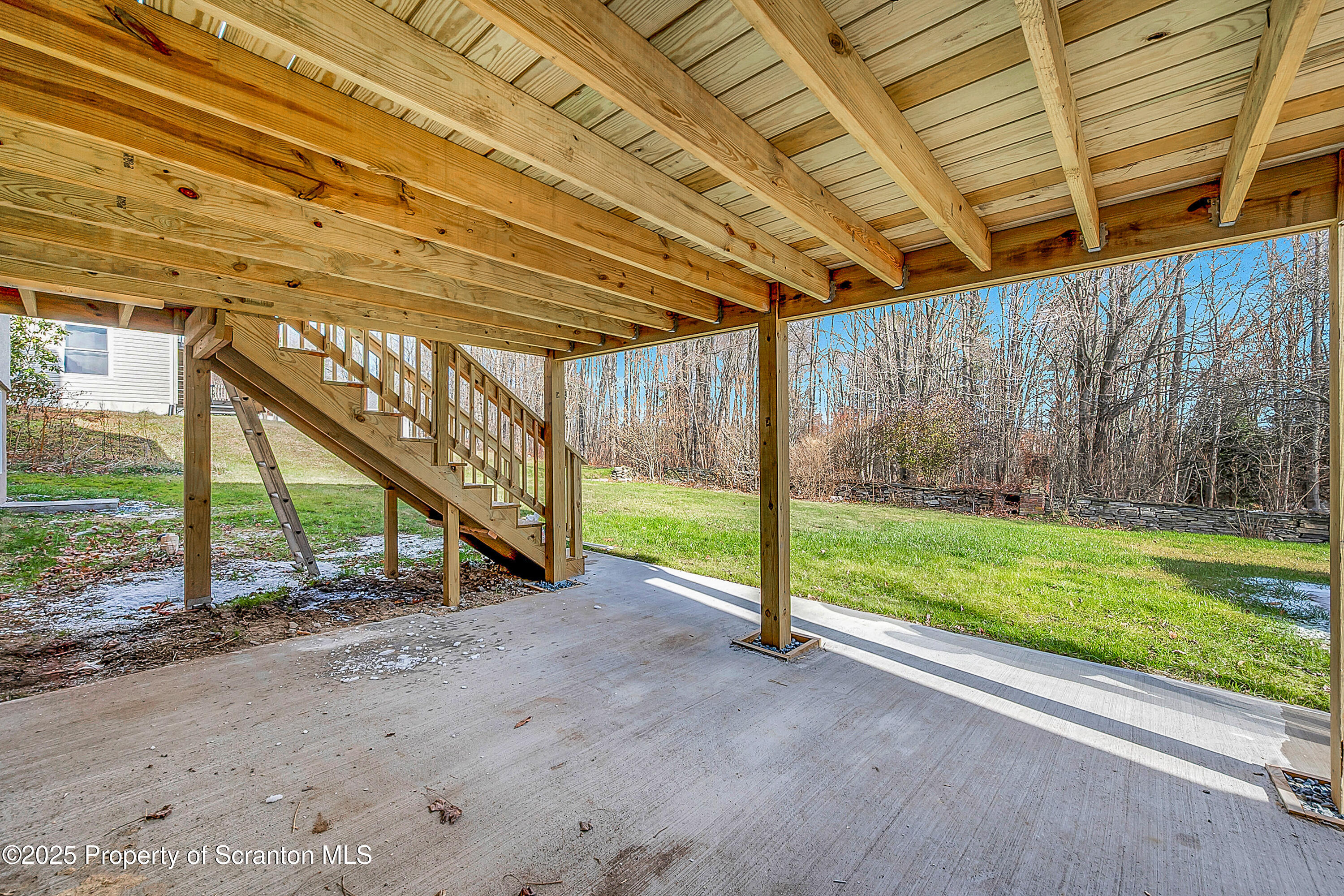 206 Gardner Street Moscow, PA 18444 - Photo 7 of 50 a view of an house with backyard and a area