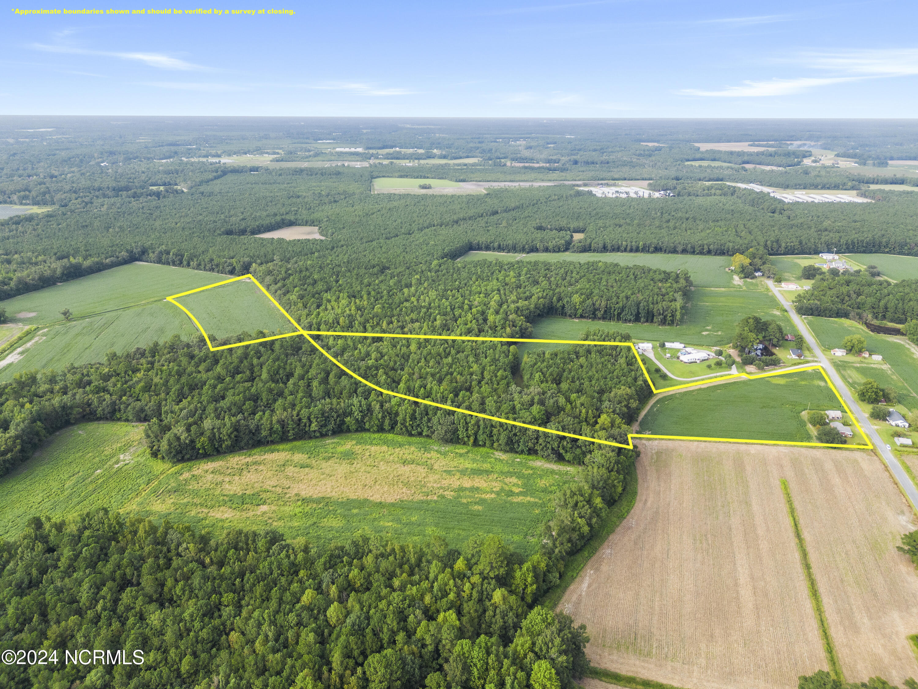 213 Mutt Griffin Road Pink Hill, NC 28572 - Photo 8 of 33 Any lines shown are approximate and should be verified by a survey prior to closing