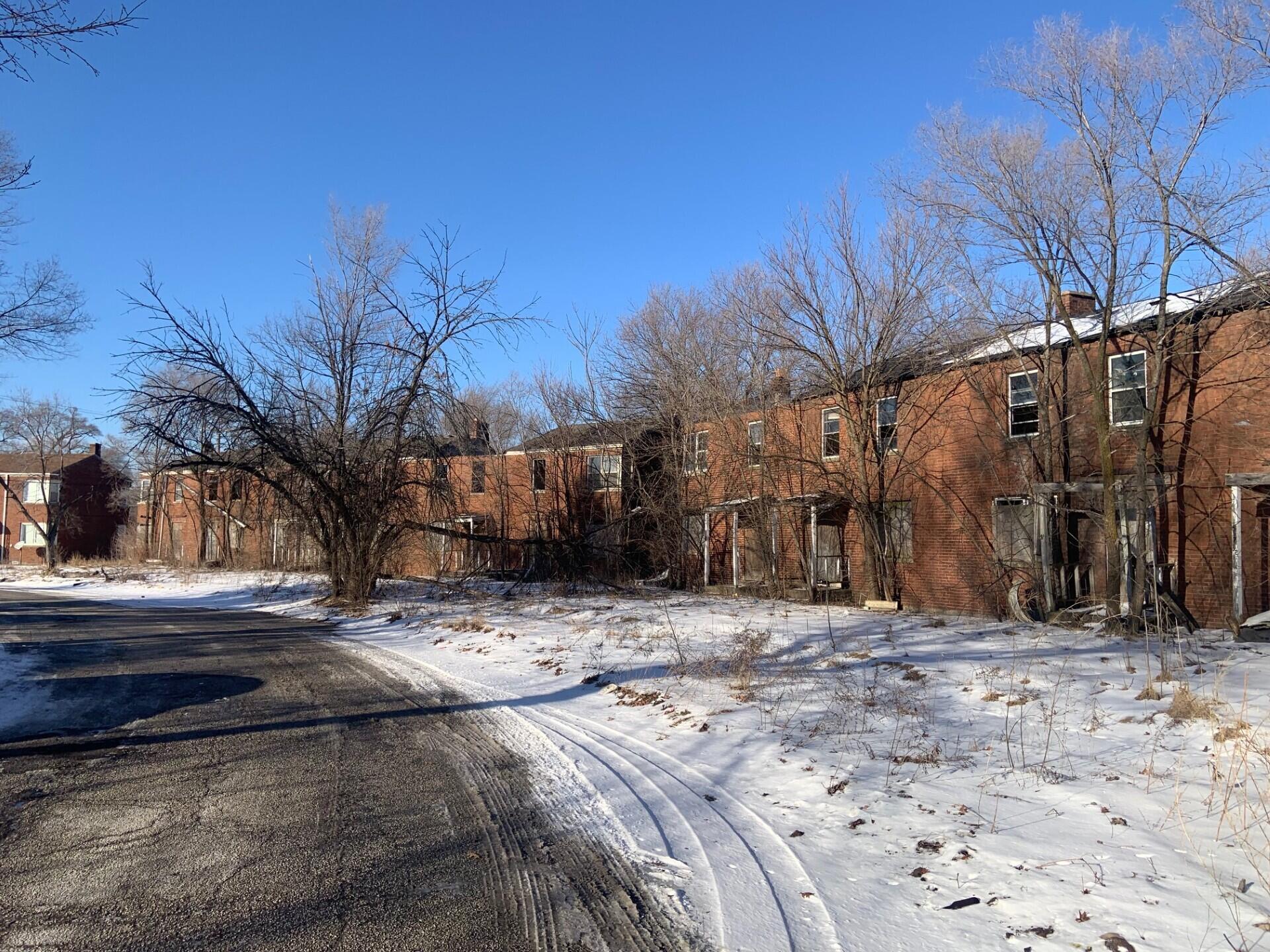 539-57 Taney Street Gary, IN 46404 - Photo 3 of 4 a view of a backyard of the house
