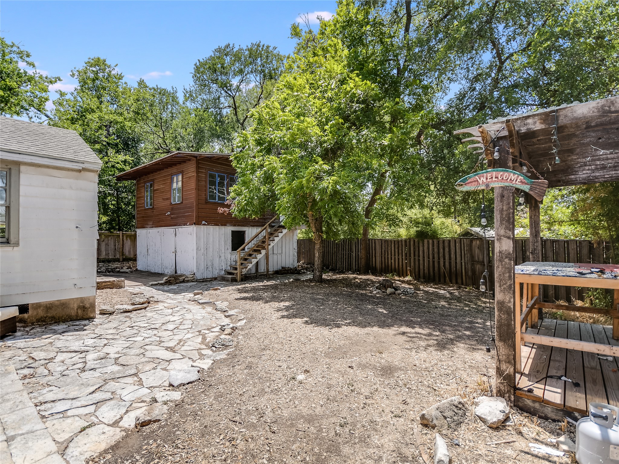 2304 Longview Street Austin, TX 78705 - Photo 29 of 33 Backyard and Garage Apartment