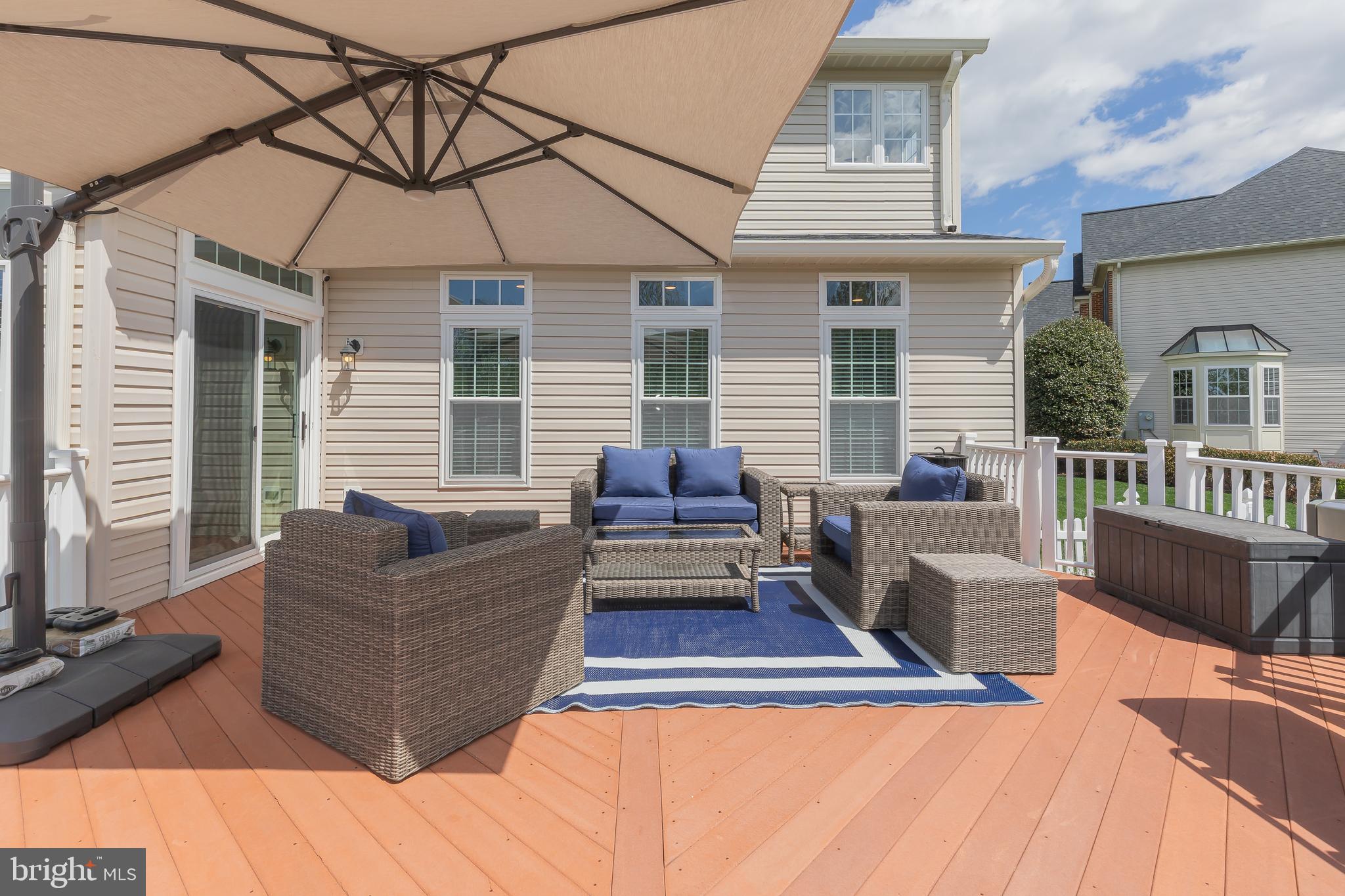 18302 Clear Smoke Road Boyds, MD 20841 - Photo 12 of 64 Large Deck off the Breakfast Room