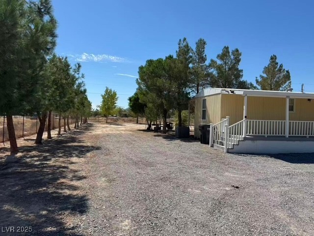 551 Piltz Road Pahrump, NV 89060 - Photo 3 of 22 View of dirt / gravel road