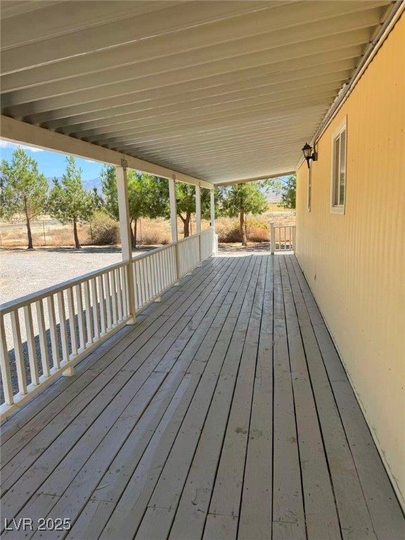 551 Piltz Road Pahrump, NV 89060 - Photo 7 of 22 View of wooden terrace