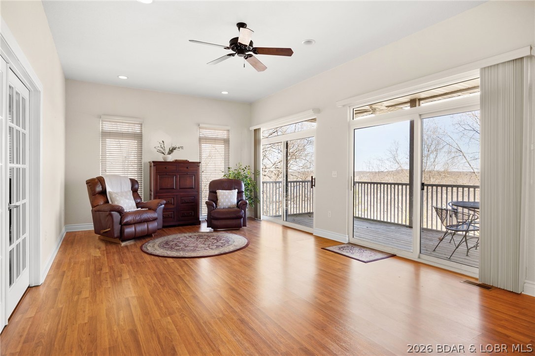 1386 Nichols Road Osage Beach, MO 65065 - Photo 17 of 62 Reading corner with access to covered deck