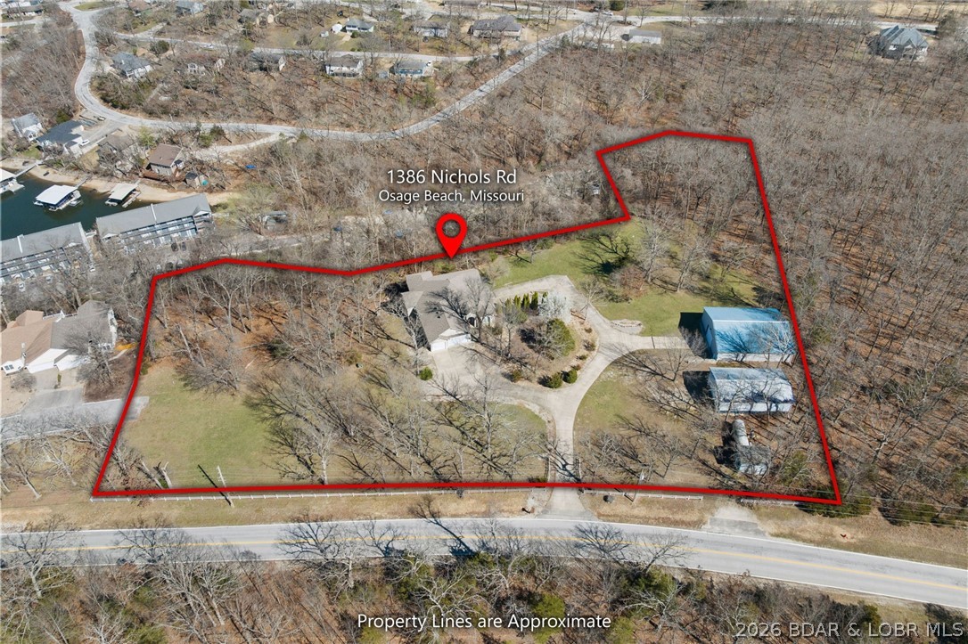1386 Nichols Road Osage Beach, MO 65065 - Photo 61 of 62 Approximate property lines
