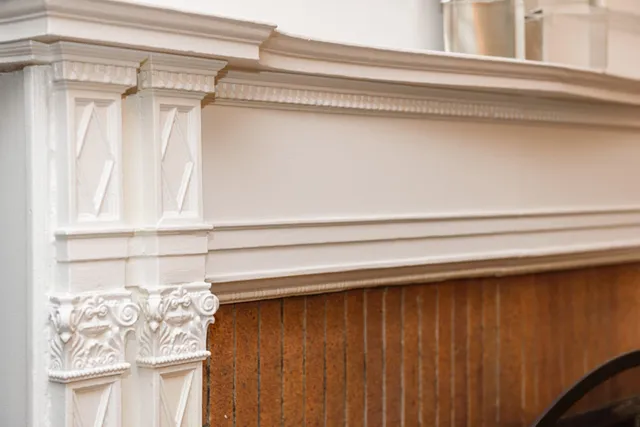 a close up of a shower curtain