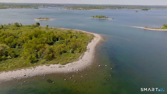 a view of a lake with outdoor space