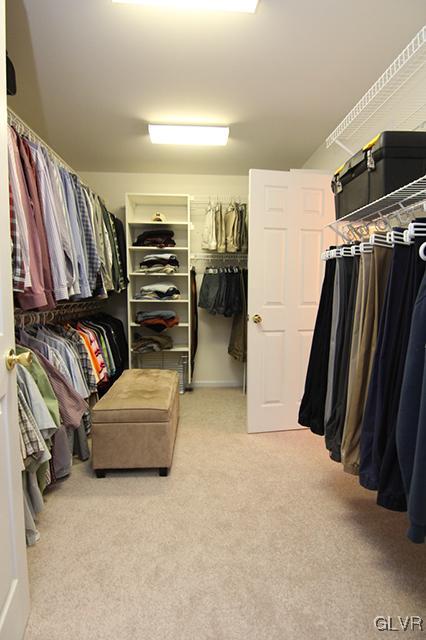 4144 Walter Road Bethlehem, PA 18020 - Photo 14 of 46 a view of walk in closet with clothes and shoes