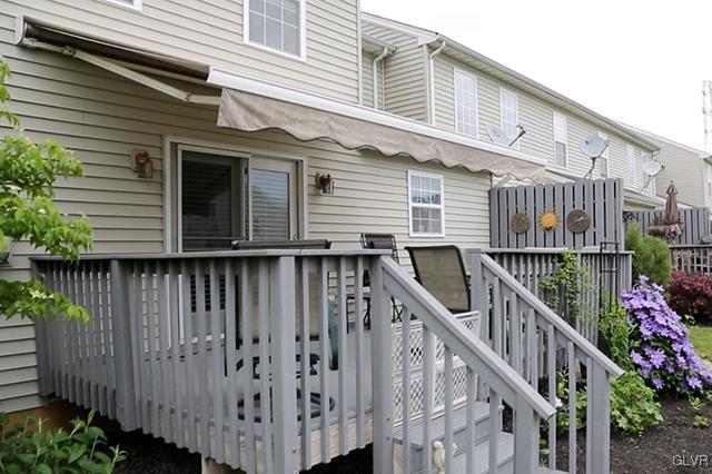 4144 Walter Road Bethlehem, PA 18020 - Photo 42 of 46 a view of balcony with wooden stairs and deck