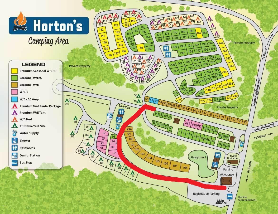71 South Highland Road, Unit 34 Truro, MA 02666 - Photo 36 of 50 #34 on Horton's Area Map