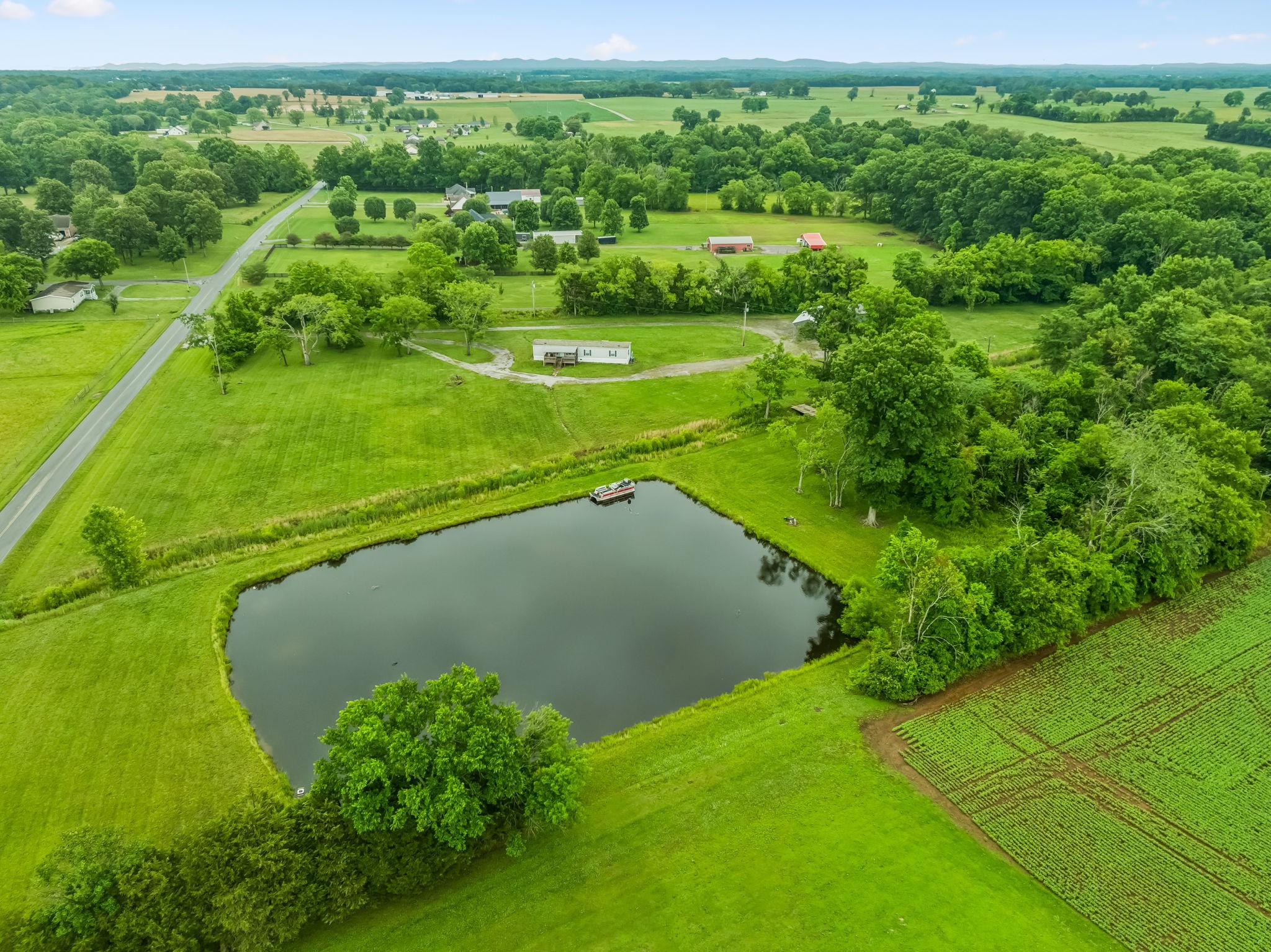 280 Kingdom Road Unionville, TN 37180 - Photo 44 of 65 a view of a garden with a lake view