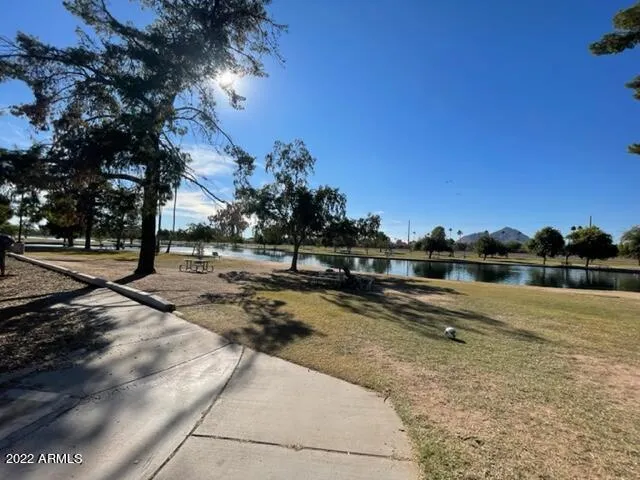 a view of outdoor space with trees