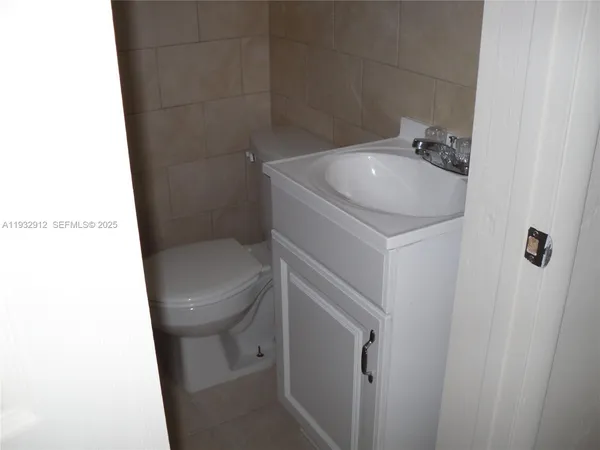 a view of a small space