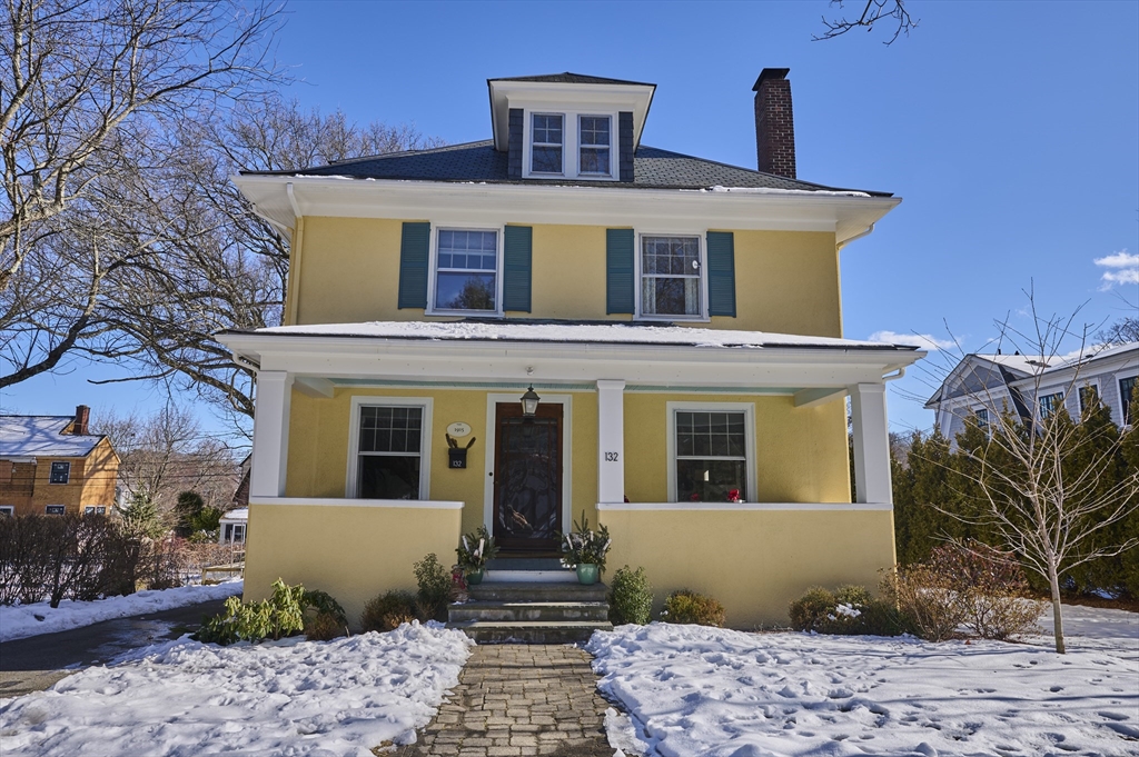 132 Windermere Road Auburndale, MA 02466 - Photo 1 of 38 a front view of a house