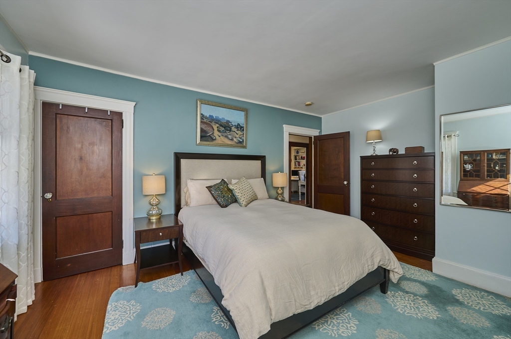 132 Windermere Road Auburndale, MA 02466 - Photo 16 of 38 a bedroom with a bed and a closet