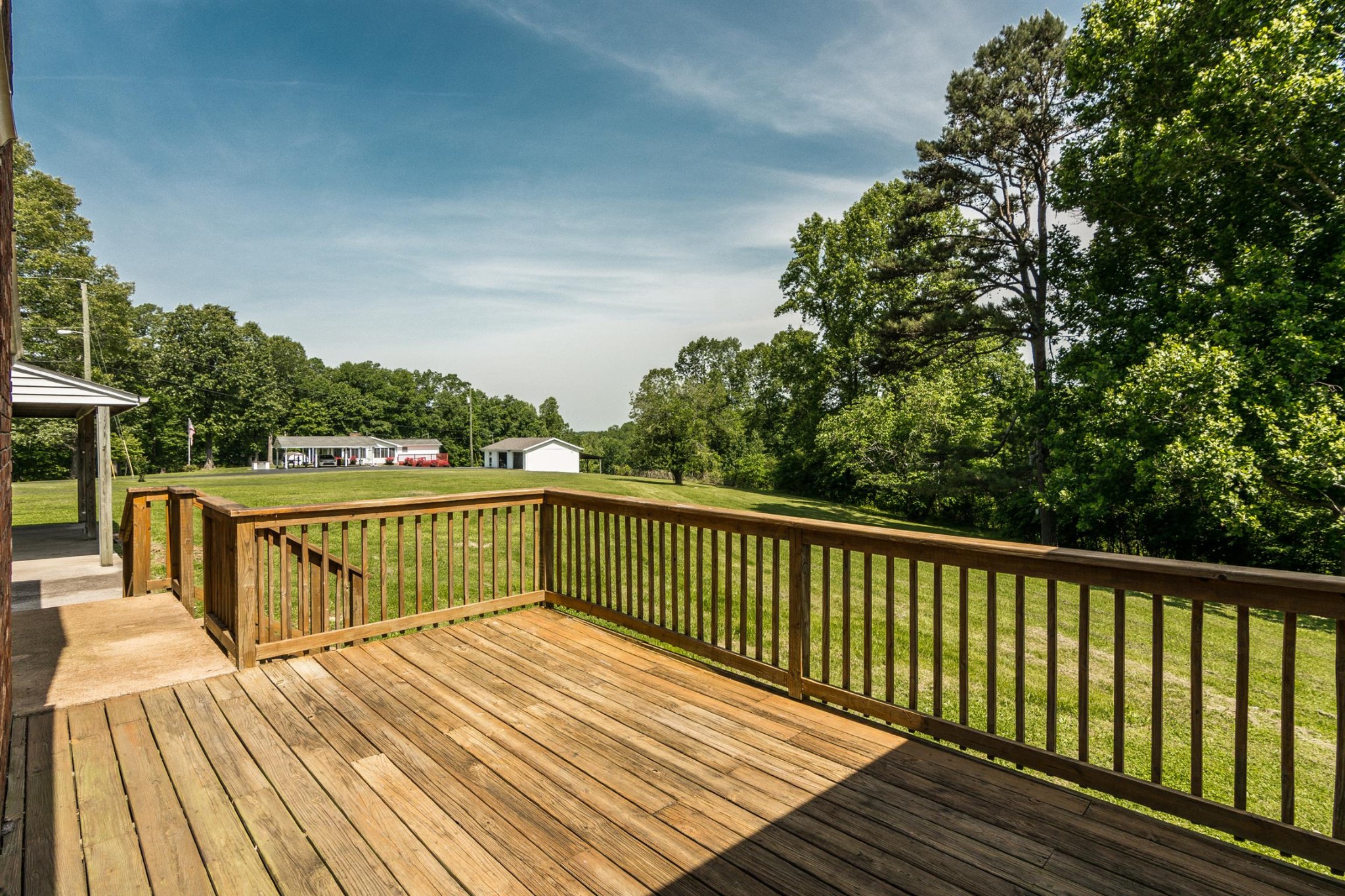5124 Ridge Hill Road Joelton, TN 37080 - Photo 18 of 27 a view of balcony with wooden floor and fence